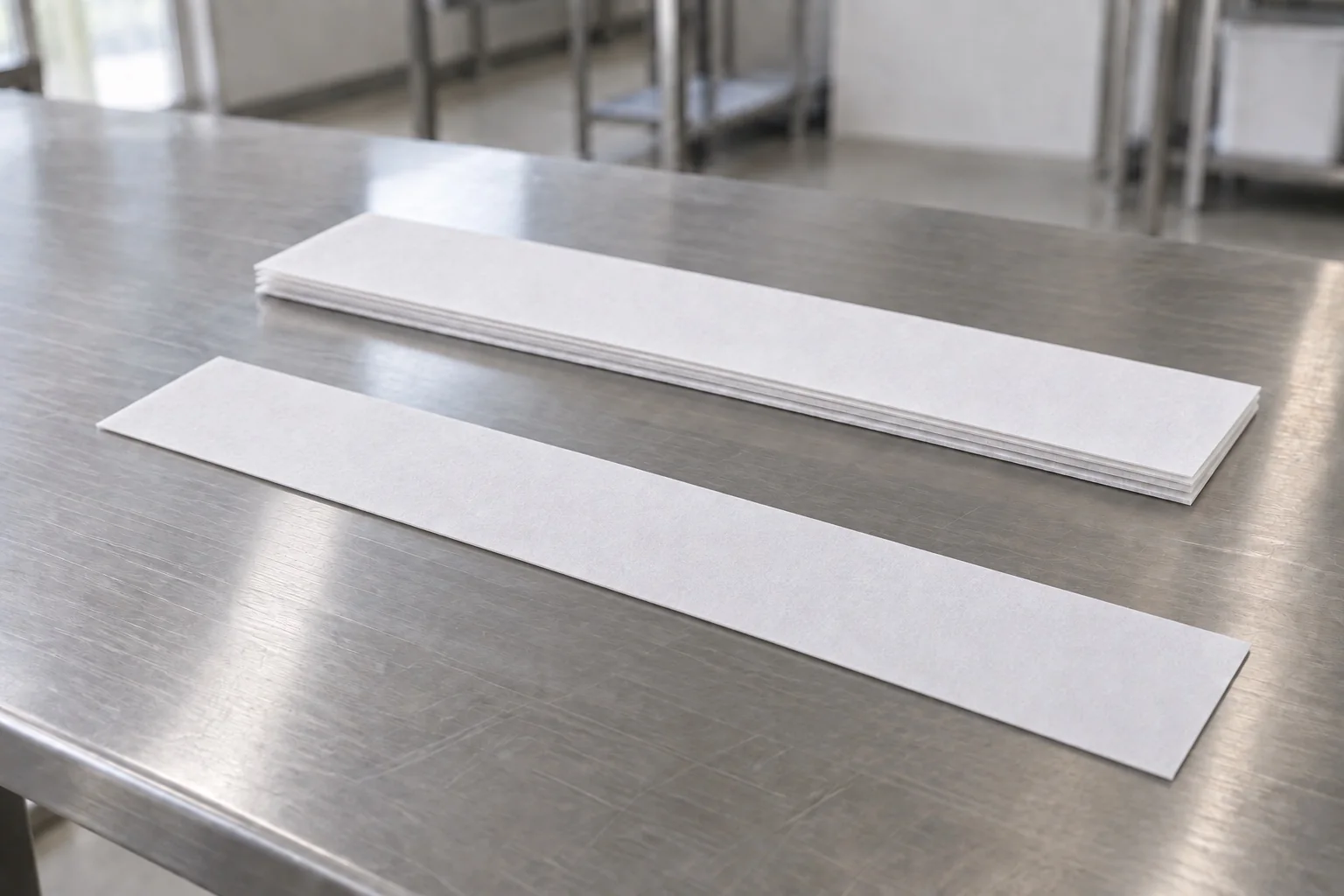 Piezas de tela no tejida blanca para confeccionar filtros de leche